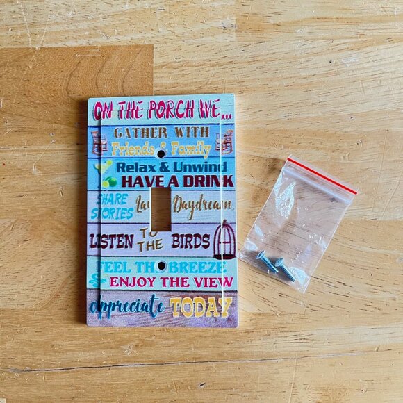 On the Porch We... Switch Plate Covers - Picture 2 of 5